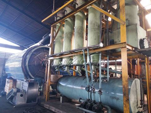 Solid Waste Pyrolysis Plant