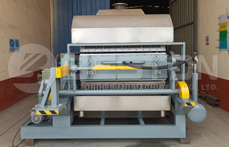 Beston Paper Egg Tray Making Machine Shipped to India