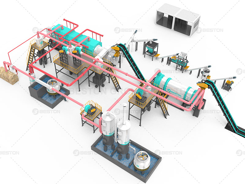 Planta de Carbonización de Continuo de Beston