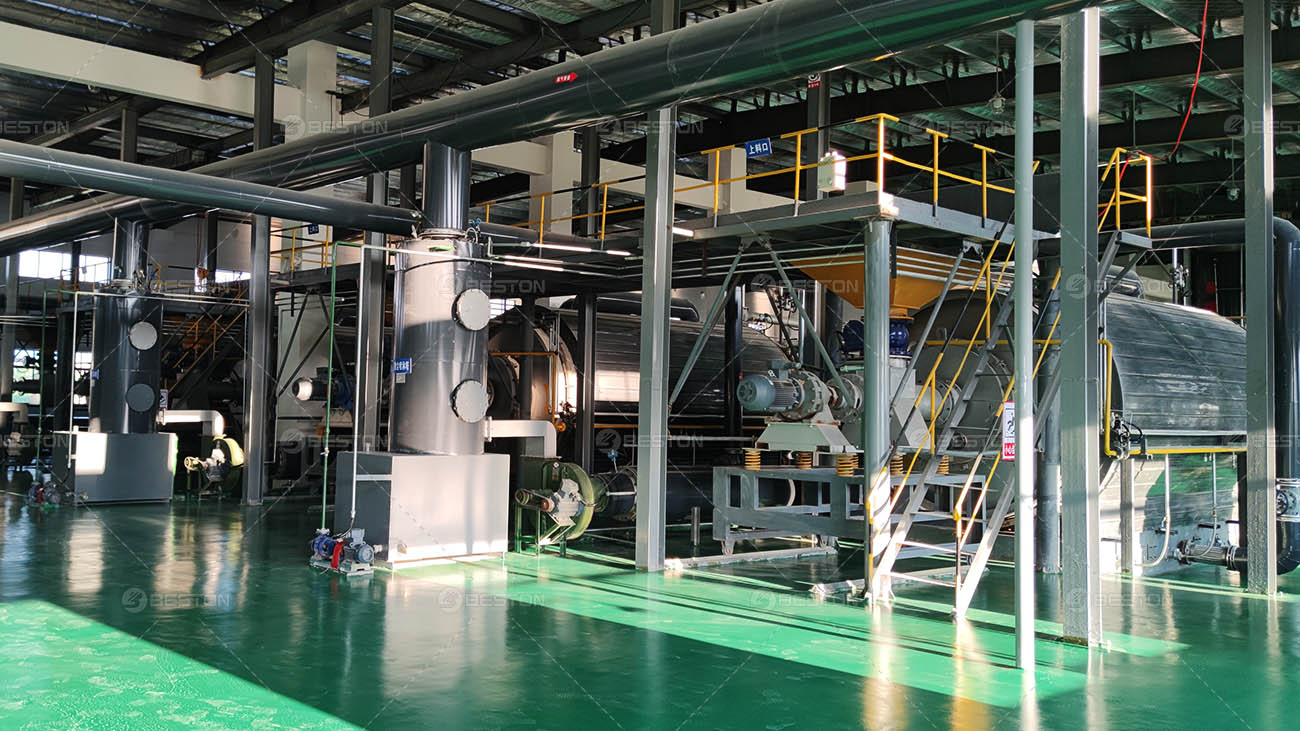 Beston Waste Plastic Pyrolysis Project