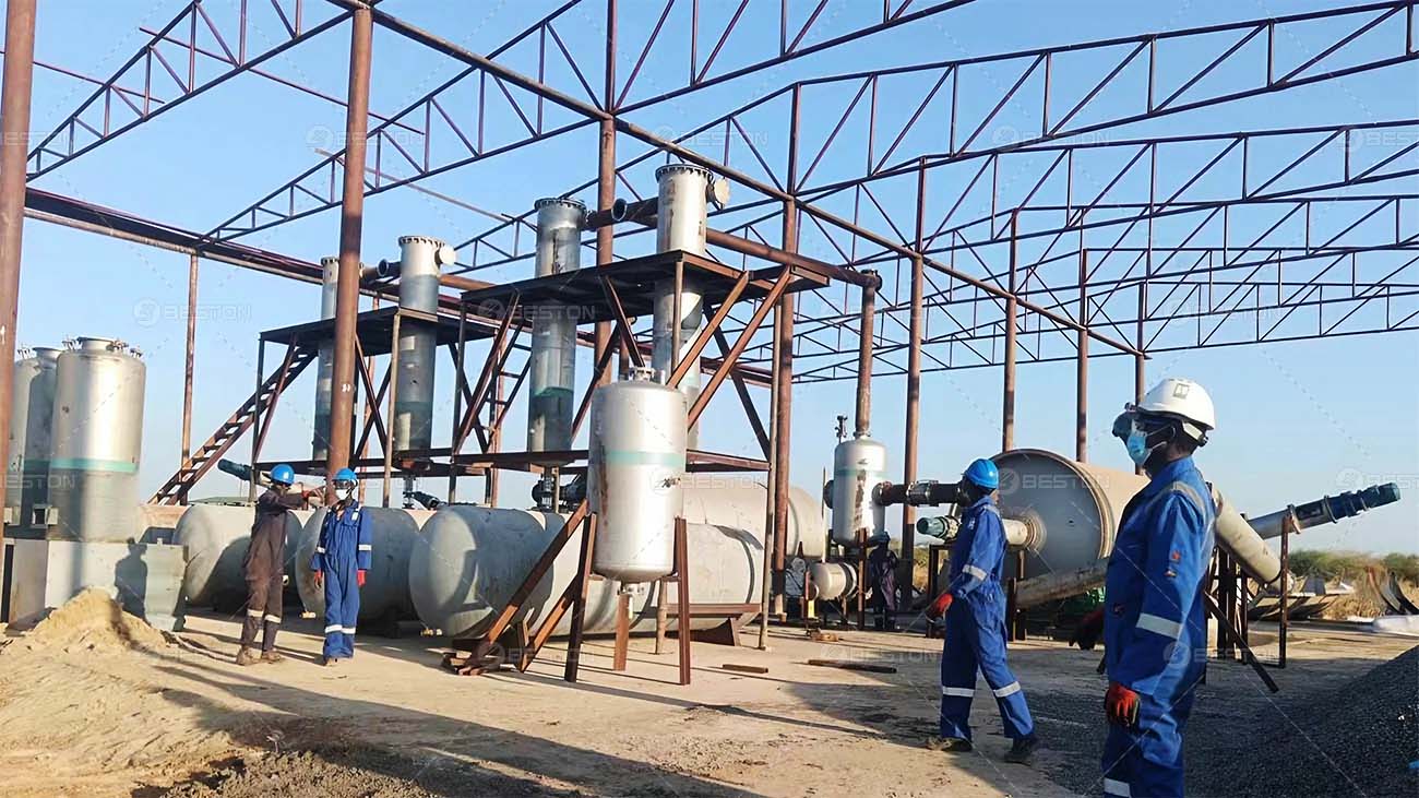 Install-2-Sets-of-Pyrolysis-Plant-in-South-Sudan-in-2024